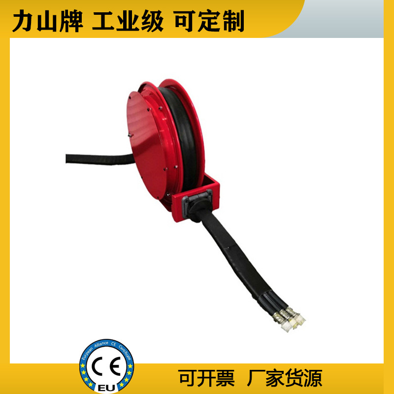 叉车液压弹簧伸缩油管多管工业机械起重往复属具卷盘力山牌非标