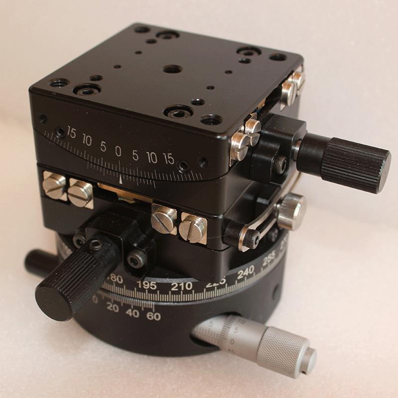 NT305WM精密电动位移台滚珠丝杆平移台XY支撑圆导轨滑台模组制