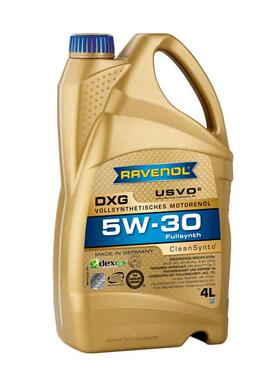 德国拉Ravenol DXG 5W-30 USVO锋4+5类全合成机油5W30 4L锋拉维诺