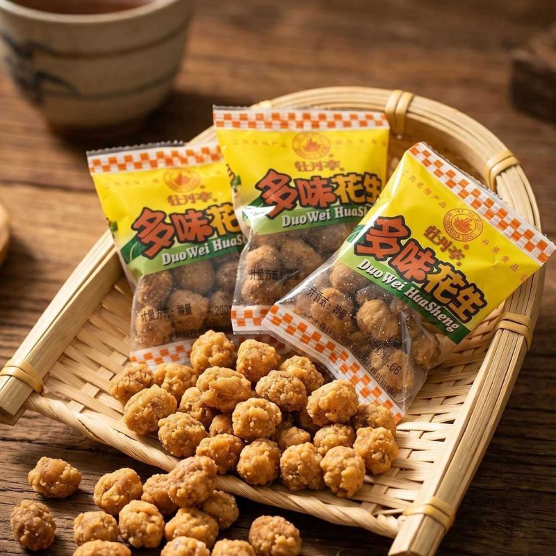 多味花生散称花生米下酒菜江西特产炒货解馋花生豆小零食