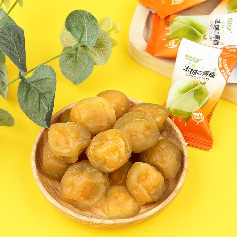 青梅蜜饯干果袋装孕妇营养健康零食新鲜酸梅子脆青梅果脯散装青梅