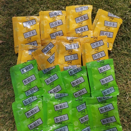 酸梅粉小包装梅子粉沾水果商用甘梅粉话梅粉甘草椒盐李子水果配料