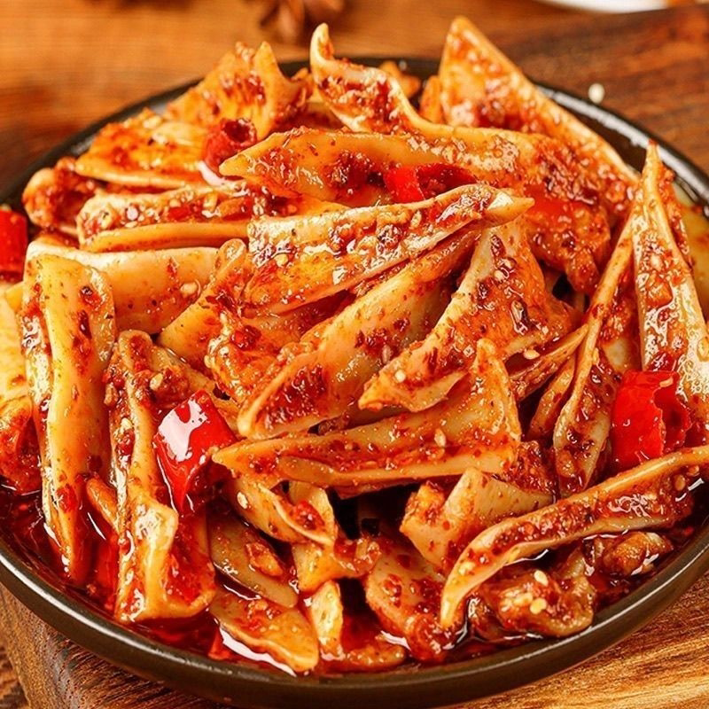猪脆骨麻辣香辣带肉嘎嘣脆夜宵即食休闲冷吃菜掌中宝下酒菜解馋
