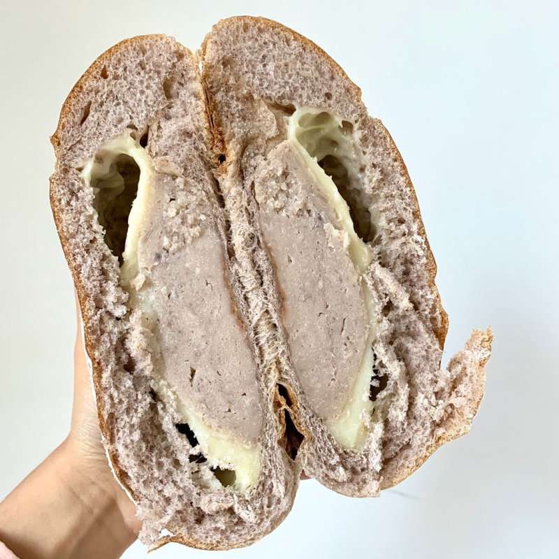 全麦面包芋泥麻薯欧包清淡健身代餐早餐零食下午茶饱腹软夹心欧包