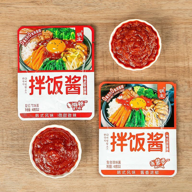 [佳仙]韩式拌饭酱不辣甜辣石锅下饭酱韩式儿童早餐店同款调料酱