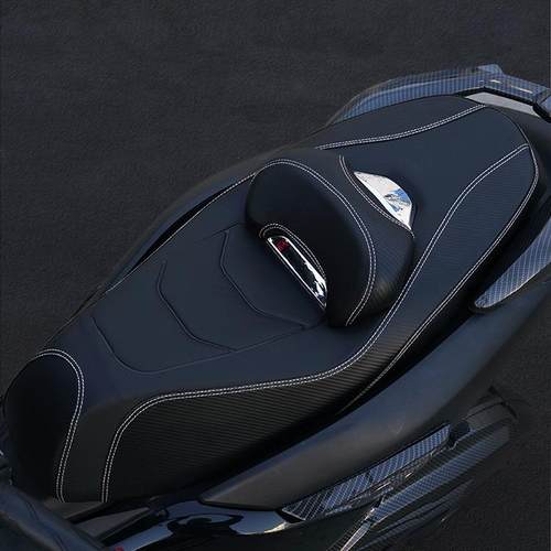 速文车品适用于NMAX155改装坐垫带靠背座垫防水防震前座油箱坐包