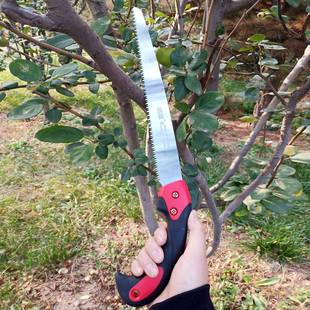 易速ZJ 2701直锯果树修枝锯园林伐木锯省力手工锯修树枝锯子