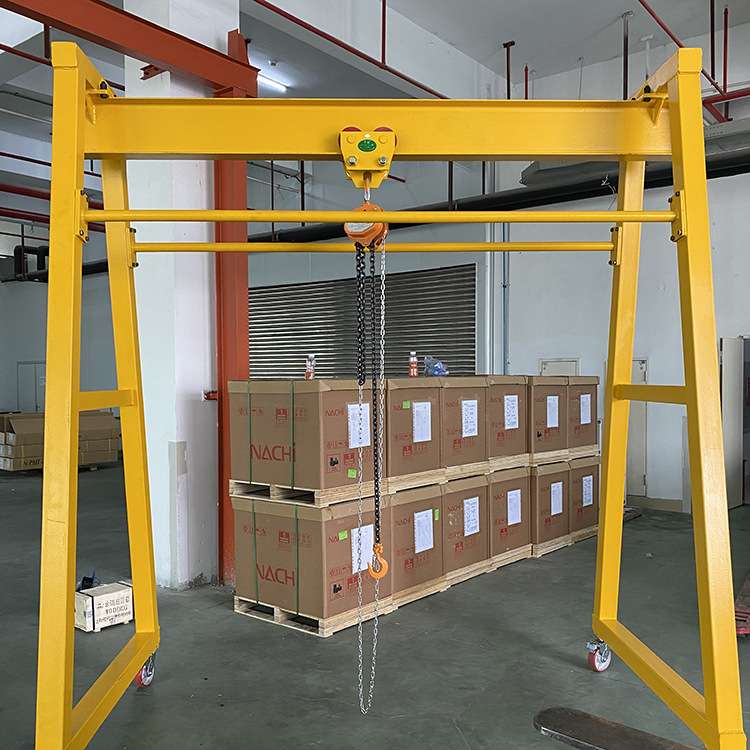 2021新款龙门架 电动高速起重龙门架 小型手推移动龙门架