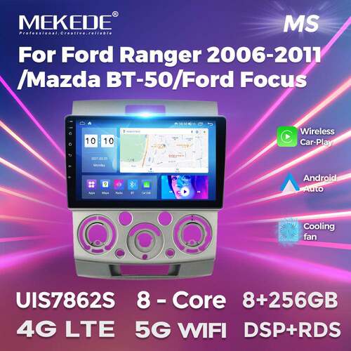 适用Ford福特Ranger马自达BT-502006-2011款安卓大屏中控导航