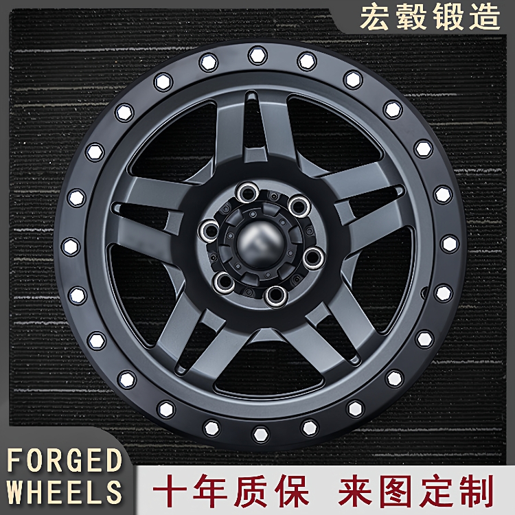 宏毂锻造轮毂改装17/18/19/20/21/22寸铝合金全系列轮毂16寸