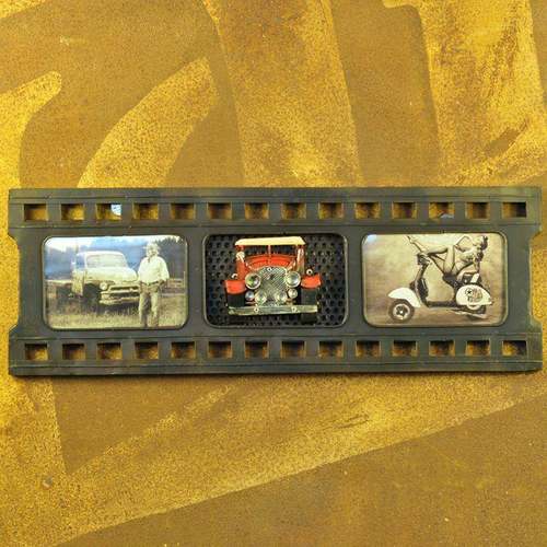 金属工艺品复古铁艺胶片胶卷照片挂件KTV影城装家居装饰品摆件