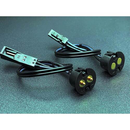 智能家居无线导电系统 36v5a电流弹簧针触点无线取电公母插头插座