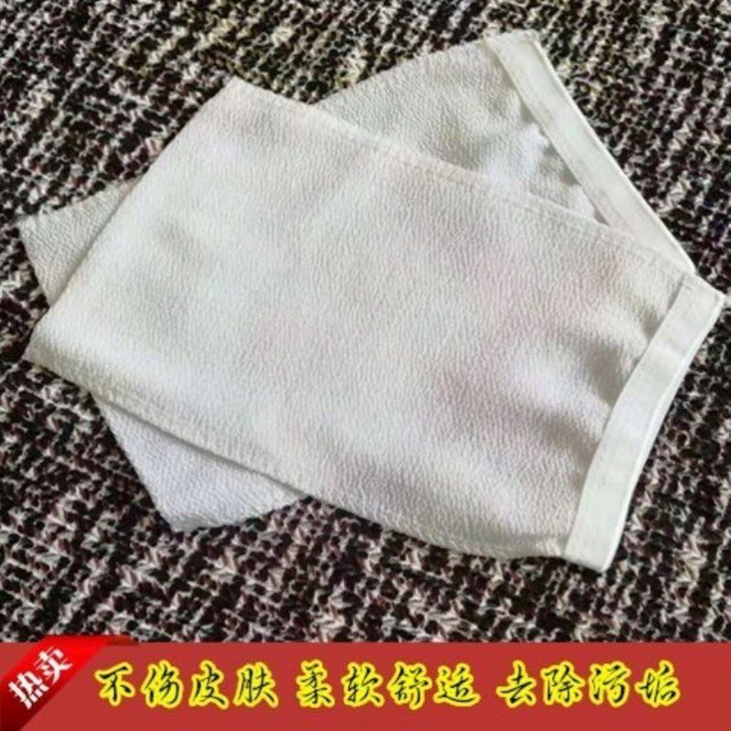 搓澡巾细砂单层细砂薄款人丝搓澡神器不伤皮肤女士洗澡巾深度清理