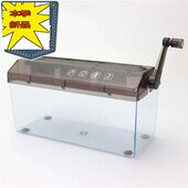 碎纸机4迷你家用手摇碎纸机小型办公用碎纸机桌面条状碎纸机