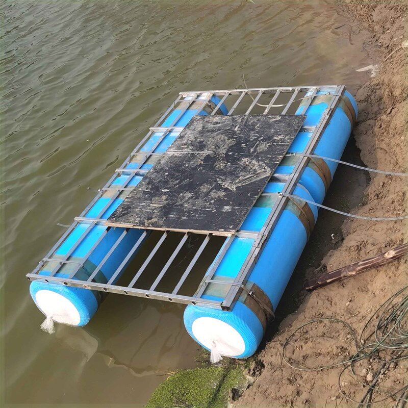 水上平台泡沫浮球养殖浮漂网箱浮桶助力游泳抽沙泡沫浮船