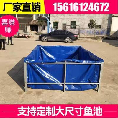 老尾防雨布游泳池防渗水池锦鲤油布对虾虾池养殖池高密度帆布专用
