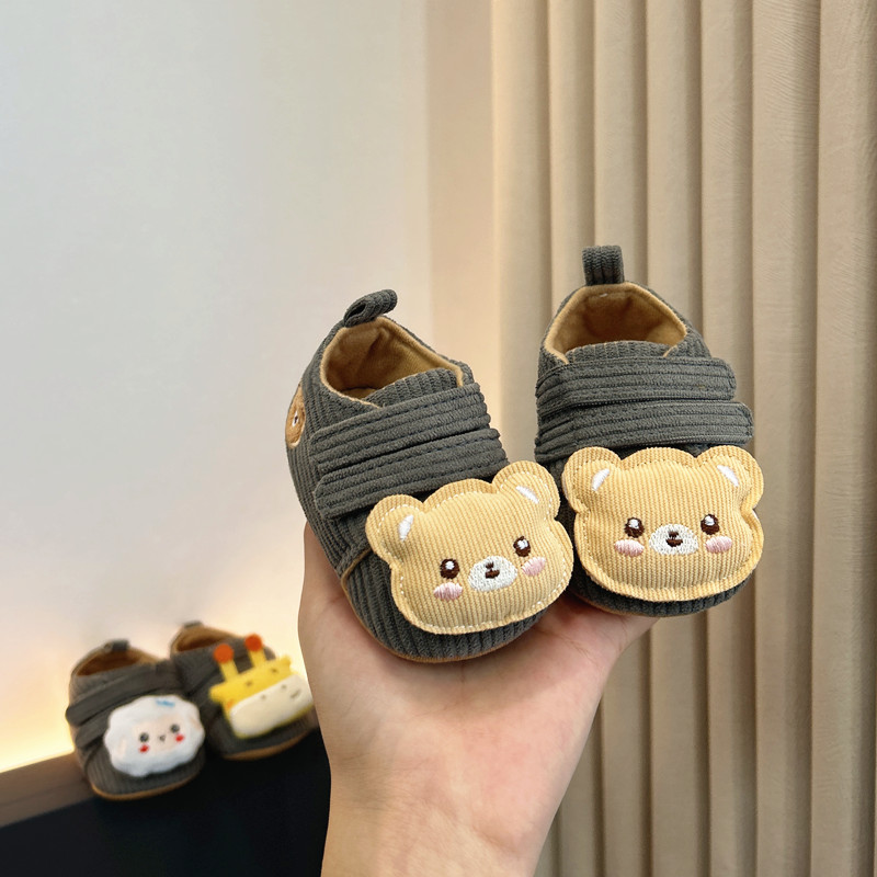米嘟尔卡通防滑学步鞋男女宝宝