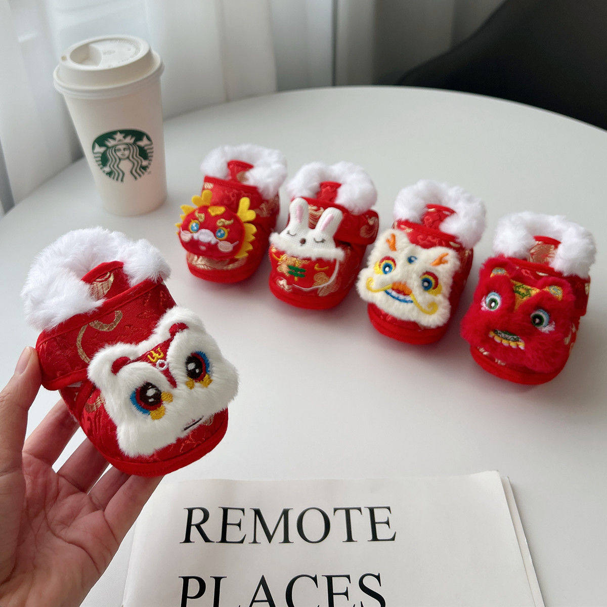 米嘟尔秋冬加厚加绒公主鞋袜