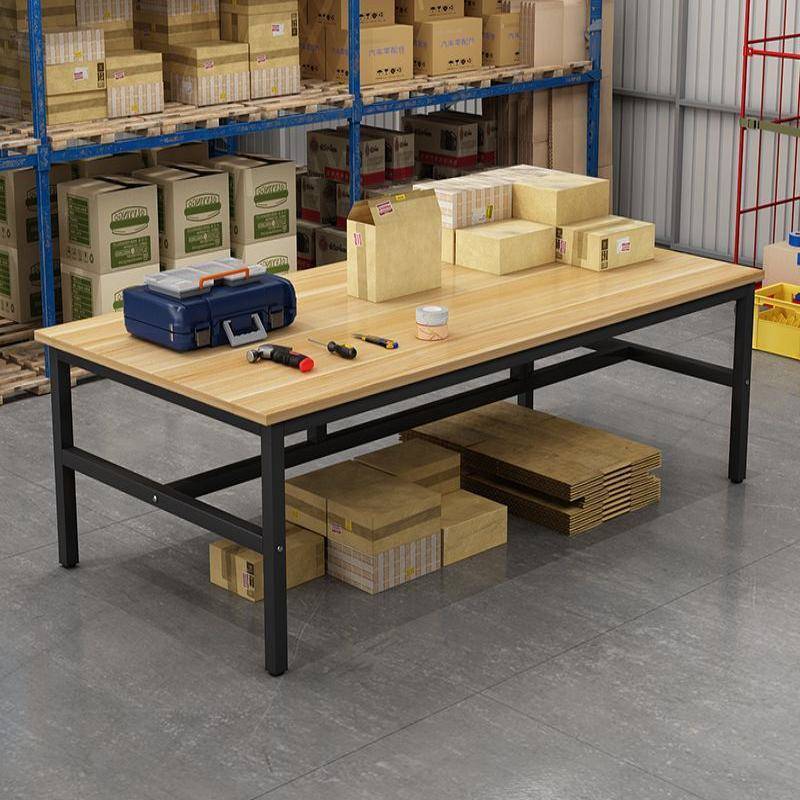 工作台裁剪台桌子双层仓库快递打包台工厂流水线操作台车间包新品
