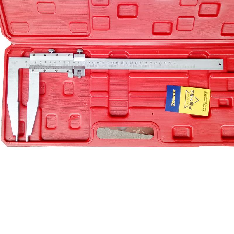 柯珥加长爪游标卡尺0-300*150500*200加长量爪销售现货