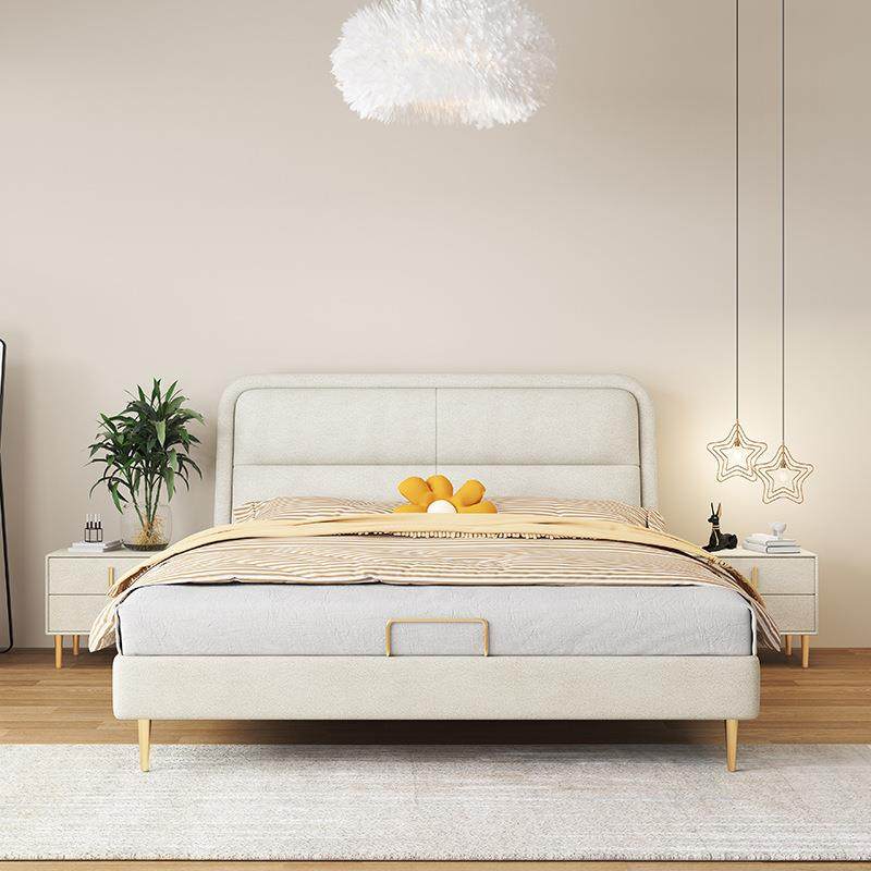 现代简约奶油风科技布双人床意式极简1.8m主卧室家用气压储物皮床,鲜花速递/花卉仿真/绿植园艺,割草机/草坪机,淘宝优惠券,粉丝福利购,淘宝优惠卷