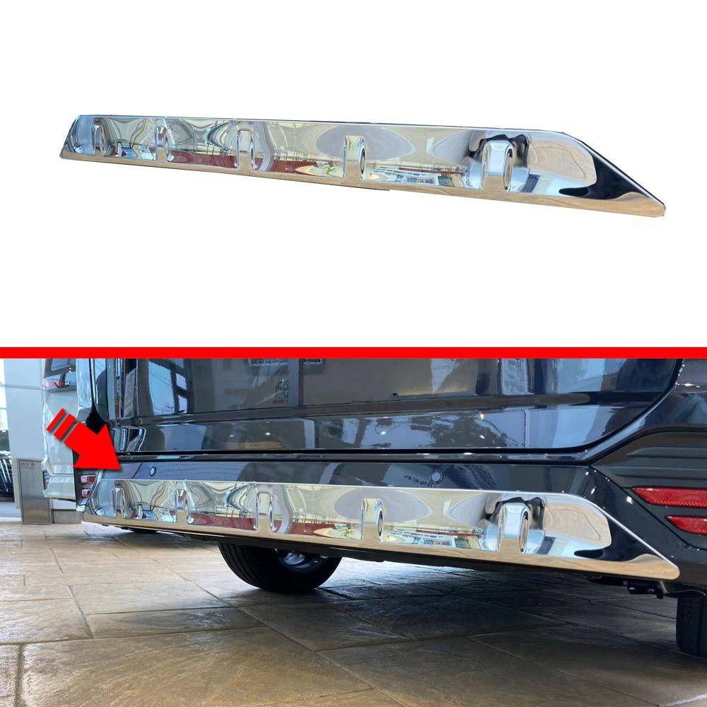 适用于22款VOXY90系后杠饰条后备箱尾门后保险杠防擦装饰亮条贴片