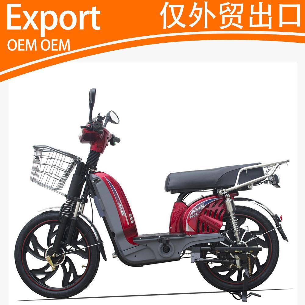 22寸60V500W电动自行车助力车锂电哈雷油刹出口外贸载重王外贸雪