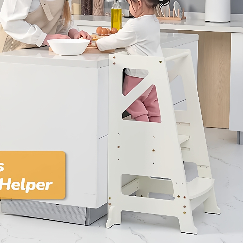 实木宝宝学习塔多功能蒙氏学习塔黑板梯幼儿洗手台垫脚凳阶梯凳