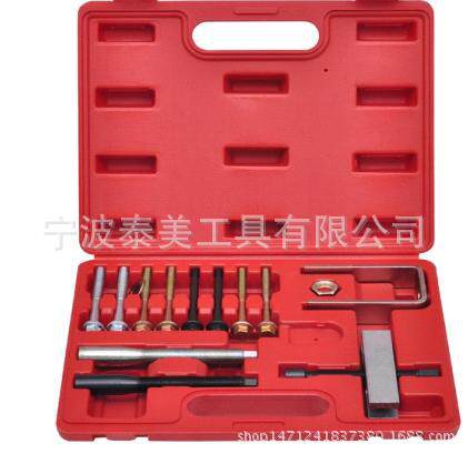 13件方向盘拉码拆装专用工具拆卸器转向盘卸器锁盘压缩工具