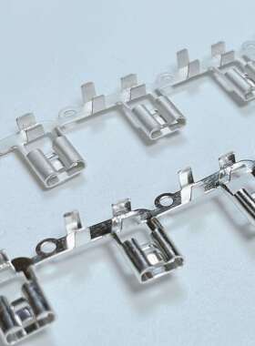 250假旗型连绕端子6.3假旗型不带锁插簧端子6.3弯头插簧端子7K/卷