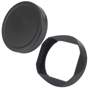 号歌适用于Sony/索尼FE 50mm F1.4 G定焦镜头方形金属遮光罩SEL50F14GM 50F1.4配金属盖A7CR A7CII A7R4配件