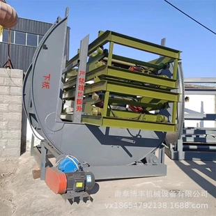 翻面機 O型在線式 液壓翻板機器 鼠籠式 整垛木板鋼鋁板180度翻轉機