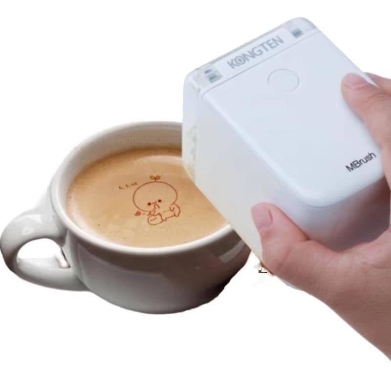 跨境彩色手持LOGO打印机 金属塑料迷你便携式智能喷印笔纹身机