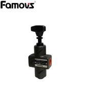 节流阀 TVC 单向管式 止回节流阀 10T 06T台湾Famovs管式