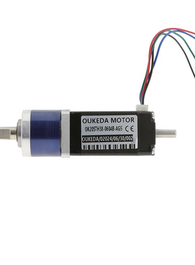 20行星减速步进电机 双轴 20齿轮箱减速电机 20BYG38步进电机