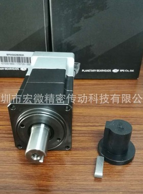 韩国SPG精密行星减速机SPLH090系列直角轴行星配1HP精密伺服用