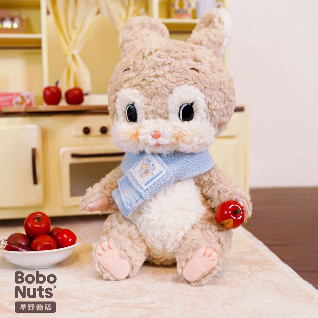 Bobonuts昭和小兔露娜Little Luna毛绒玩具母婴安抚玩偶公仔19cm