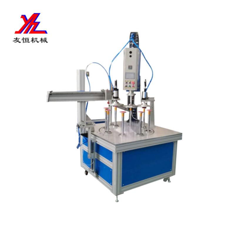 圆筒封底机厂家塑胶圆筒底片自动粘底机速度快机械手纸圆筒机