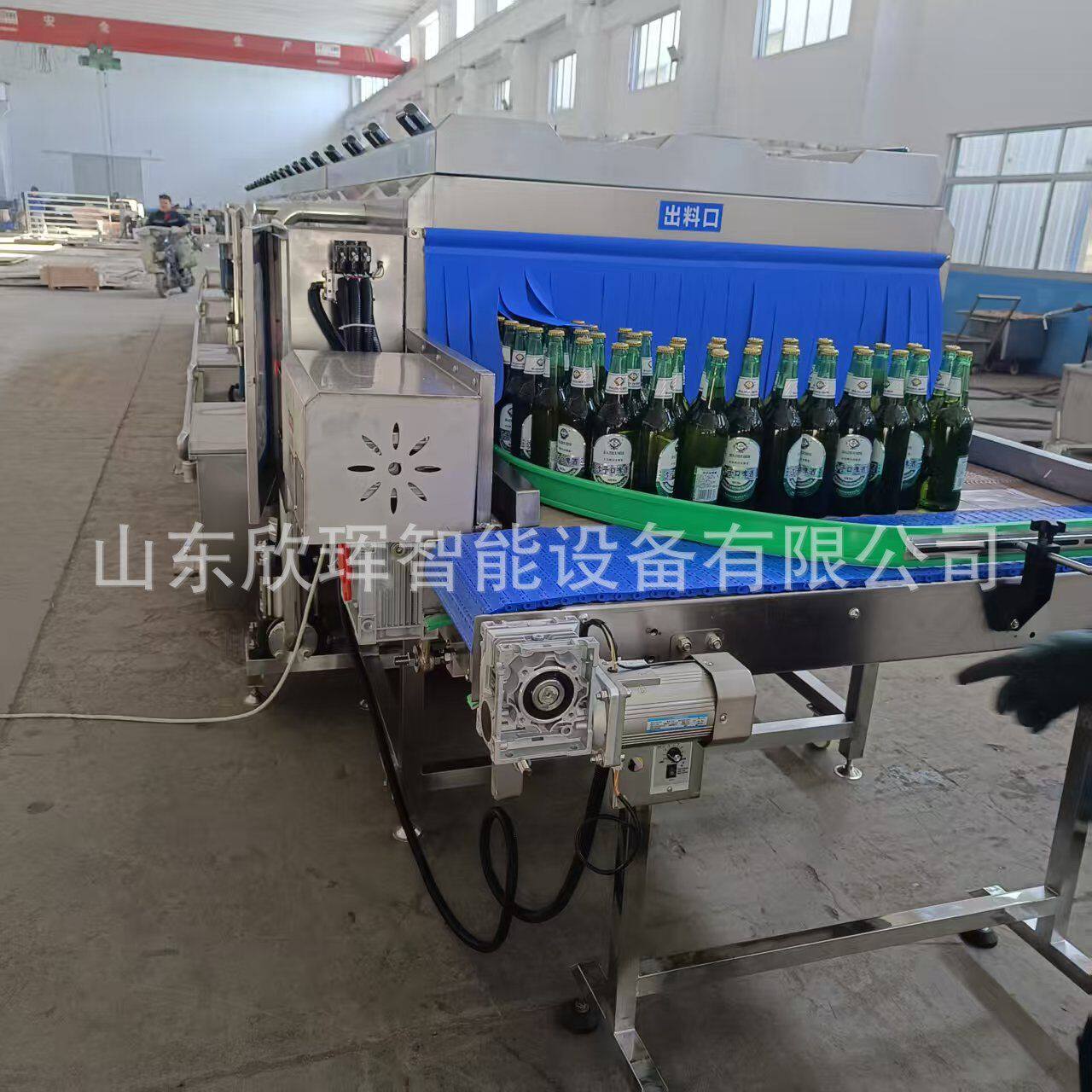 塑料瓶饮料喷淋冷却机啤酒巴氏杀菌流水线设备 板式巴氏杀菌机