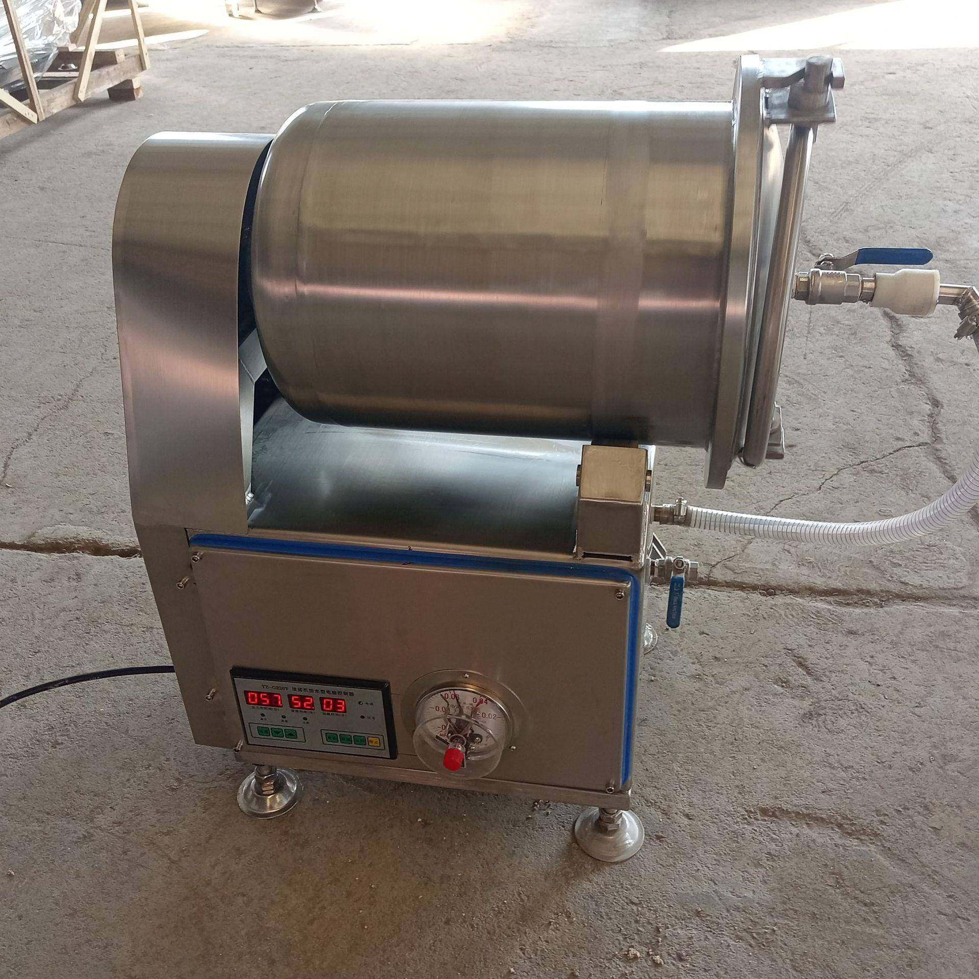 实验型不锈钢滚揉机全自动牛排腌制机真空滚揉机设备肉类入味机,清洗/食品/商业设备,肉制品加工设备,淘宝优惠券,粉丝福利购,淘宝优惠卷