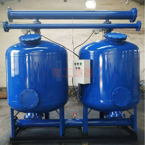 印染行业使用浅层石英砂过滤器 200目自清洗除污装置 浅层砂滤罐