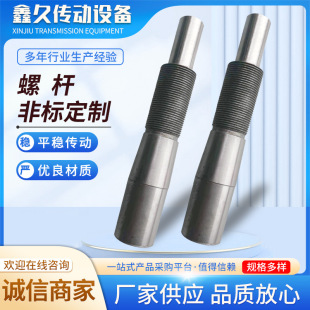 直齿轮螺栓配件 螺杆模具 非标螺杆异型件异型螺杆机械紧固件