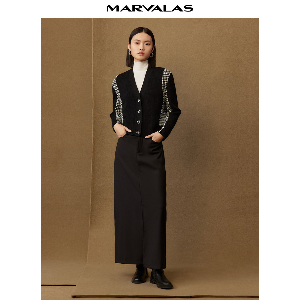 【廖廖粉丝专享】曼德诗短款绵羊毛开衫冬季新款修身,女装/女士精品,毛针织衫,淘宝优惠券,粉丝福利购,淘宝优惠卷