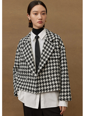 【廖廖粉丝专属】【商场同款】曼德诗羊毛混纺小香风