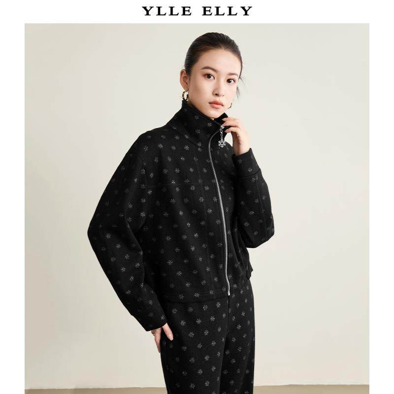 【廖廖粉丝专属】LLE ELLY短款外套女秋冬新款