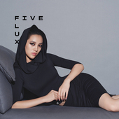 FIVE FLUX URBAN系列披肩设计收腰显瘦巴拉克拉法帽褶皱上衣