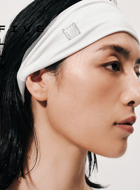 FIVE FLUX 运动发带防滑吸汗头巾吸汗健身跑步瑜伽女健身头巾头箍