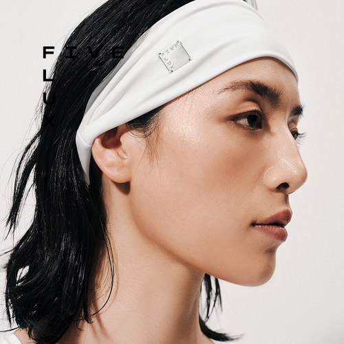 FIVE FLUX 运动发带防滑吸汗头巾吸汗健身跑步瑜伽女健身头巾头箍