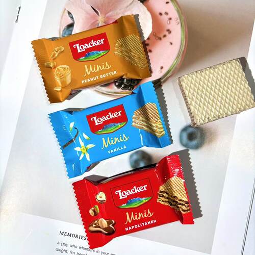 莱家进口威化饼干榛子味