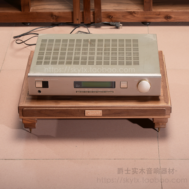 爵士JD1精装单一层胡桃木音柜功放胆机CDHIFI器材避震架包邮